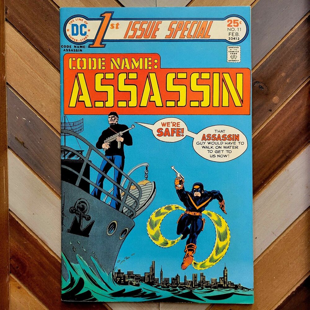 DC First Issue Special #11 VF 1976 Starring CODENAME: ASSASSIN 1st Appearance